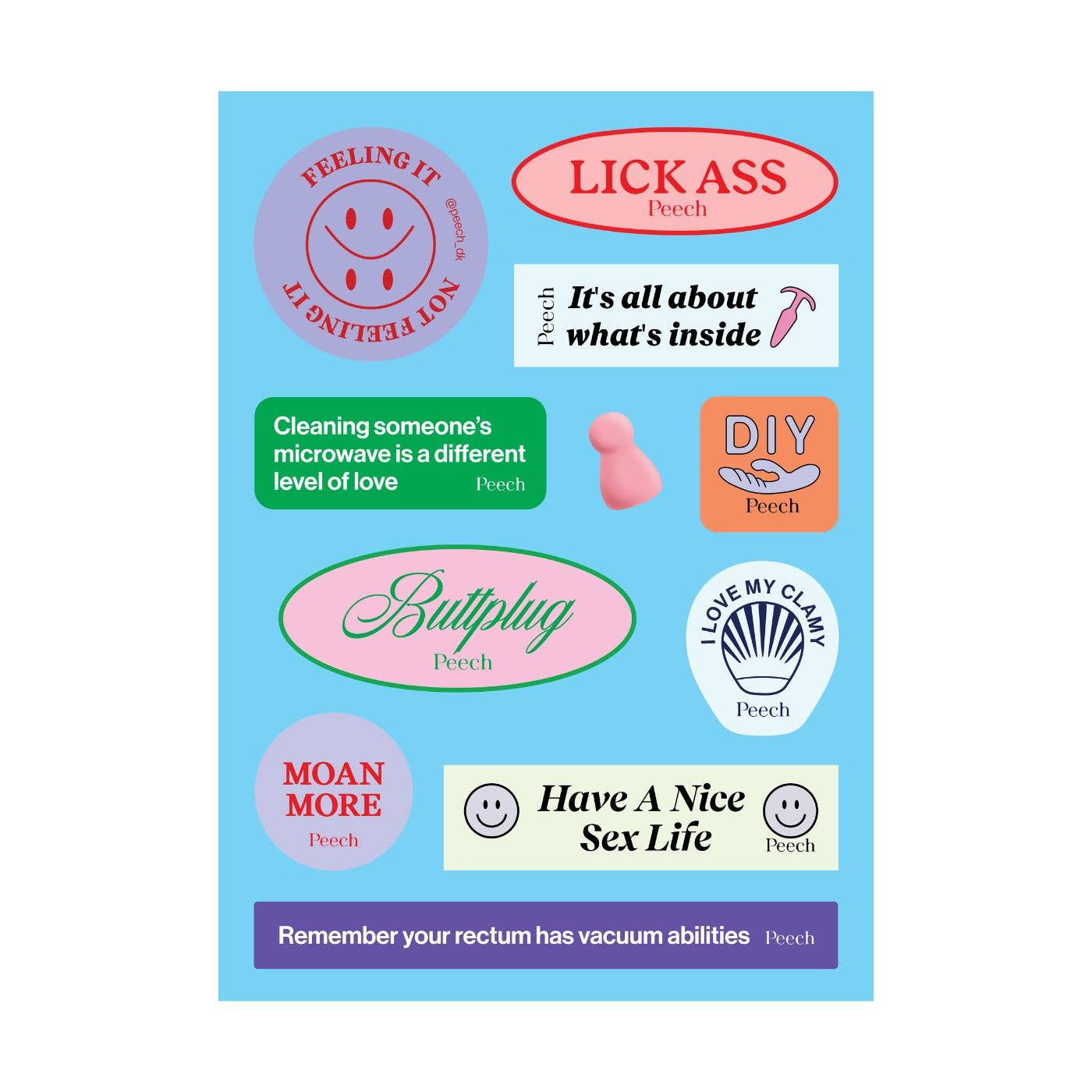 Peech - STICKERBLAD