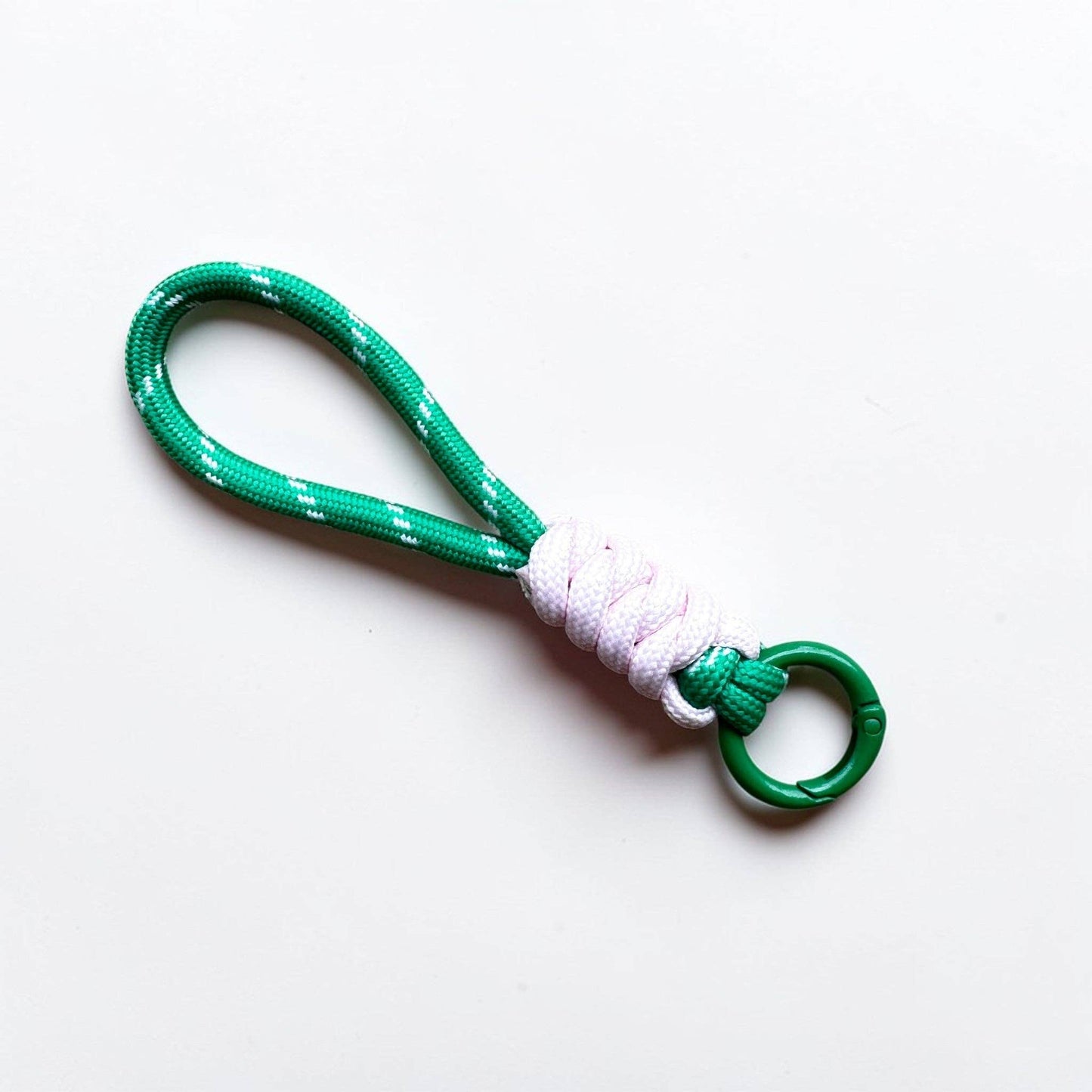 LEY! - Sleutelhanger - groen - wit - roze
