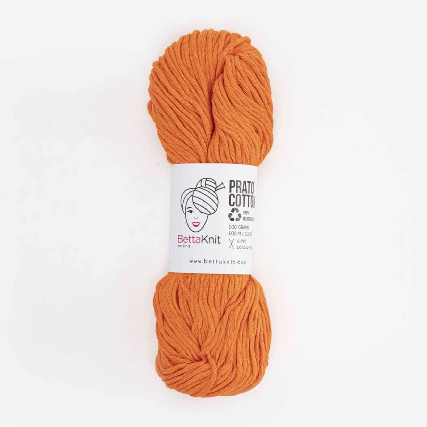BettaKnit - Prato Cotton, katoengaren verkregen uit gerecycled afval: Turkoois