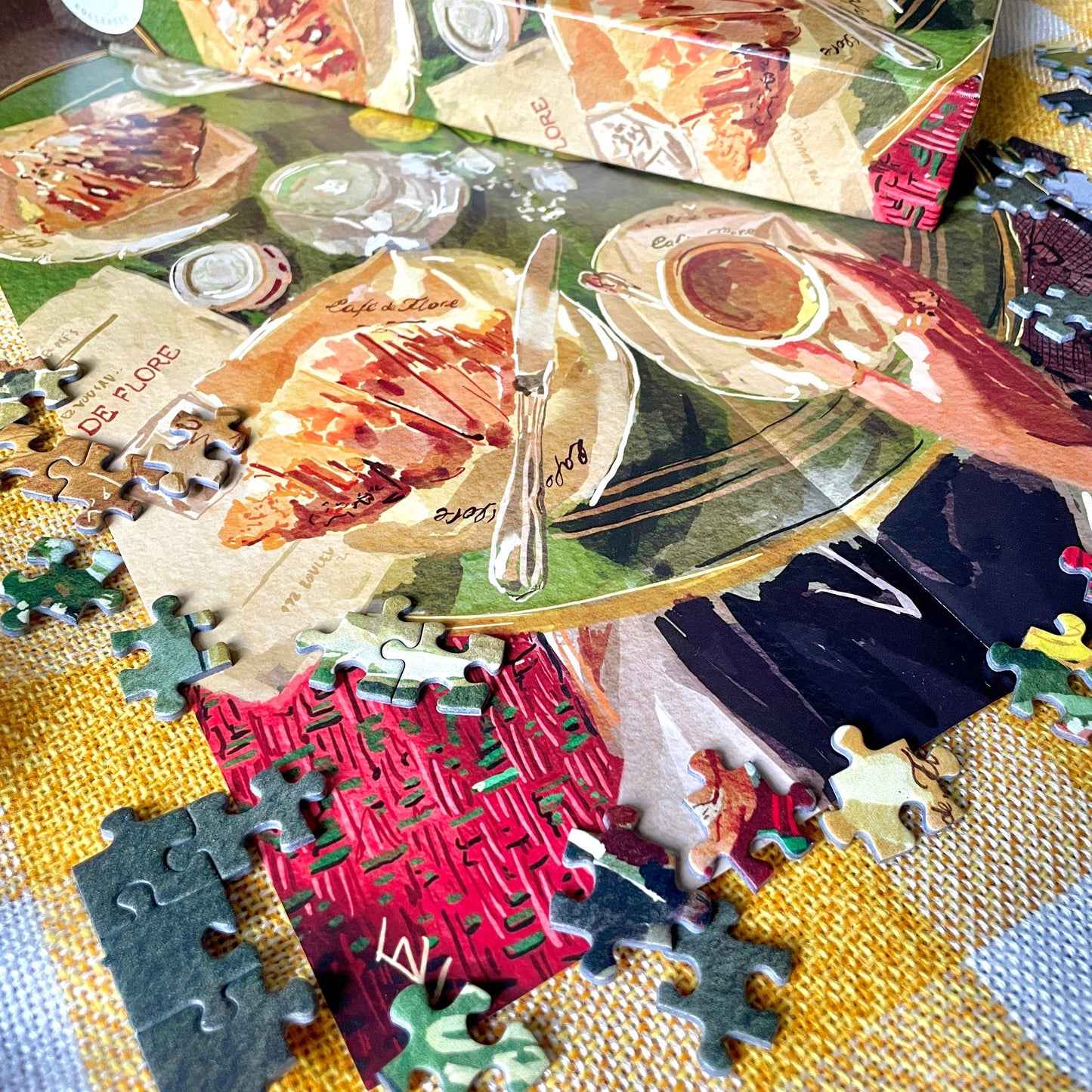 Das Puzzle Kollektiv - "Café en croissants"