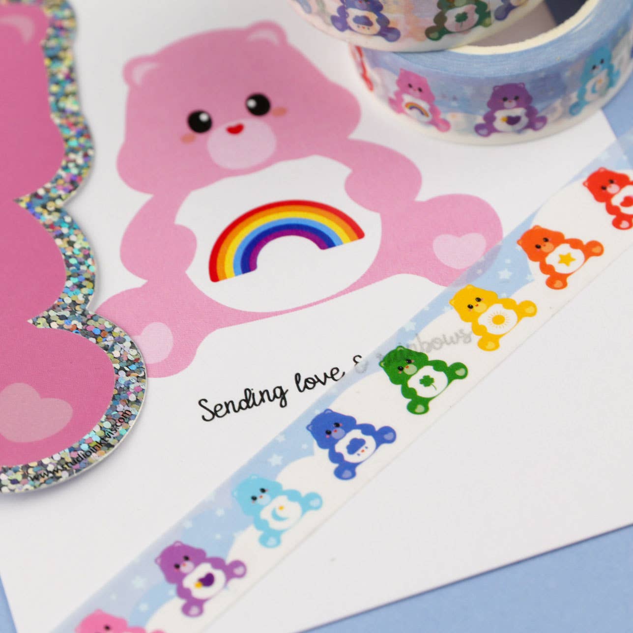 Studio Inktvis B.V. - Washi tape Care Bears