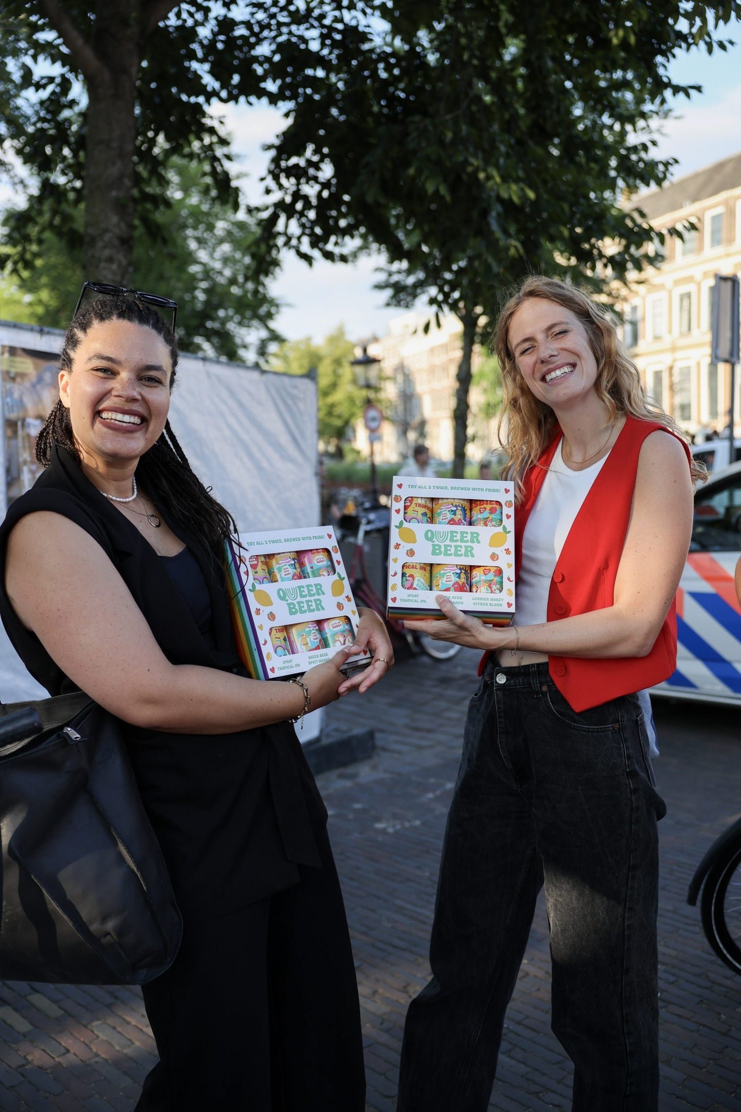 Queer Beer giftpack with lesbier, ipgay and queer beer spicy mango