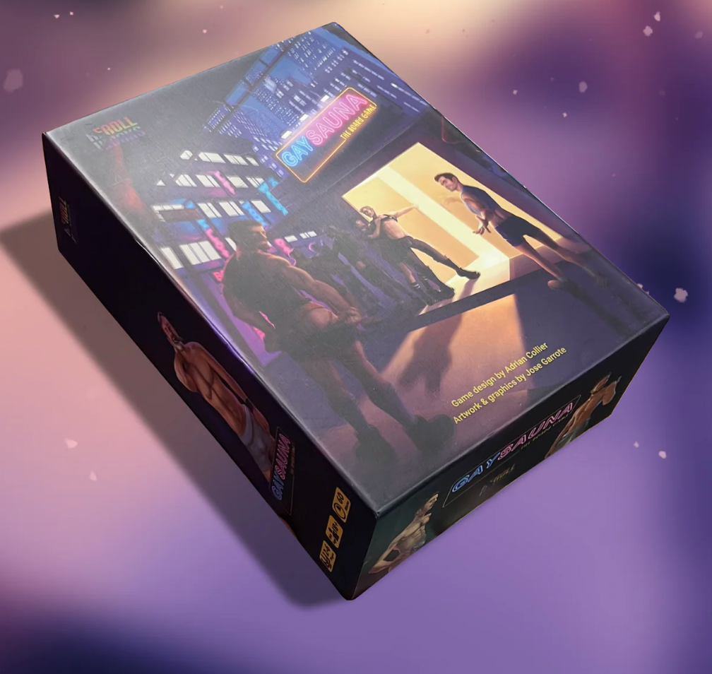 Gay Sauna the boardgame