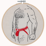 Jockstrap embroidery set 18cm