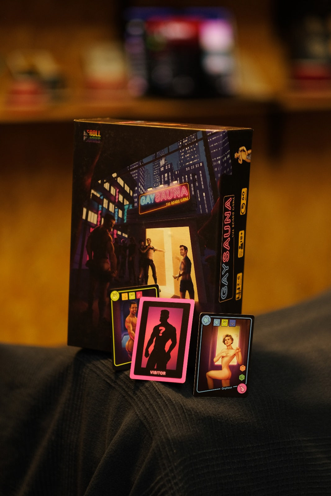 Gay Sauna the boardgame