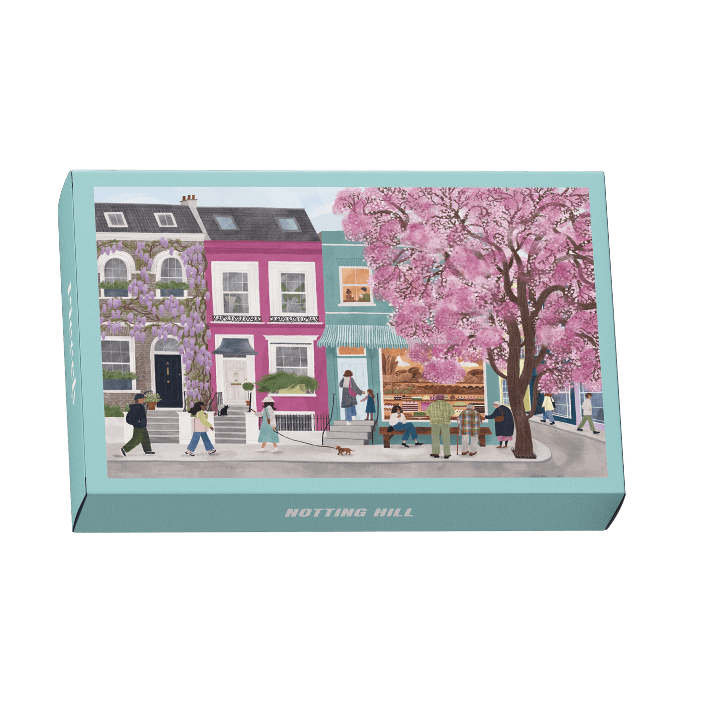 Piecely Puzzles - Mini-puzzel Notting Hill, 99 stukjes