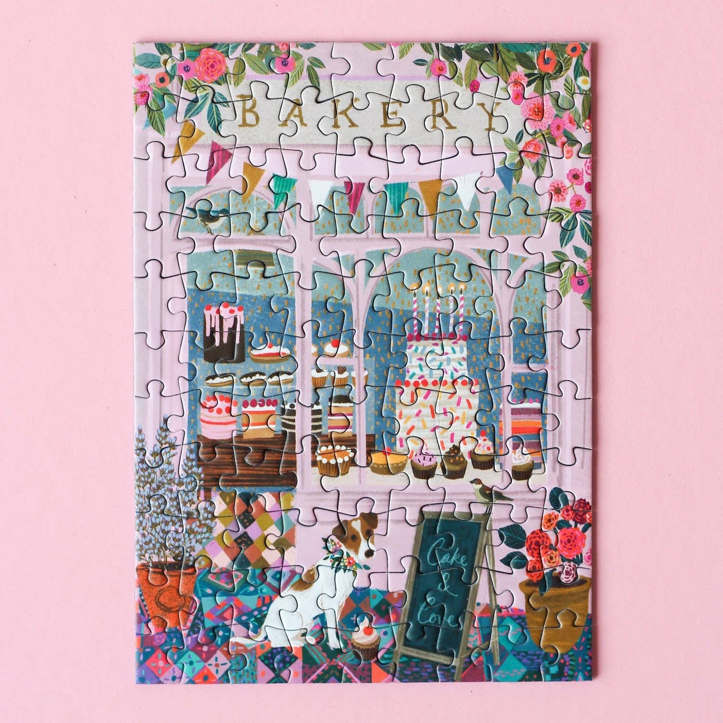 Piecely Puzzles - Cake & Love minipuzzel, 99 stukjes