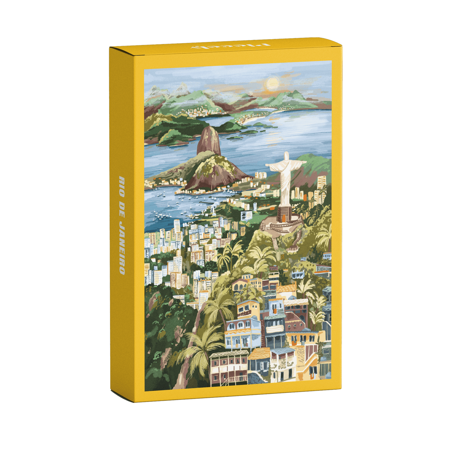 Piecely Puzzles - Piecely Rio de Janeiro minipuzzel, 99 stukjes