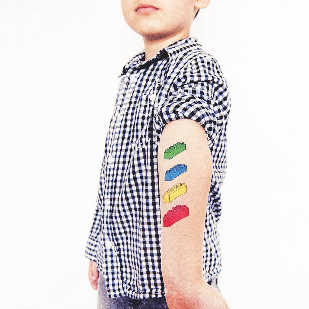 Tattoonie - BRICKS Tattoo (verpakking van 2)