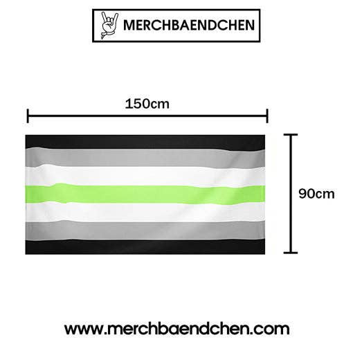 Merchbaendchen - Agender vlag