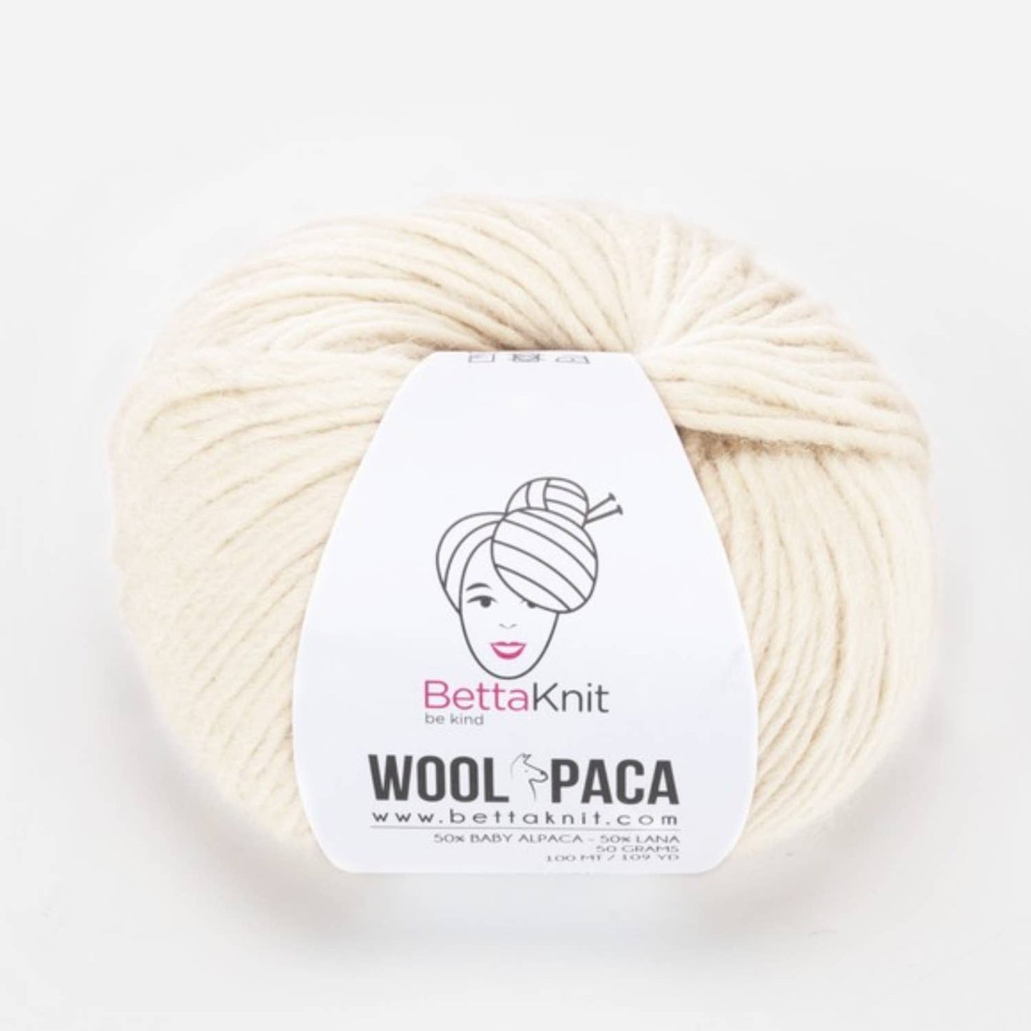 BettaKnit - Woolpaca, alpacawol: Salie groen