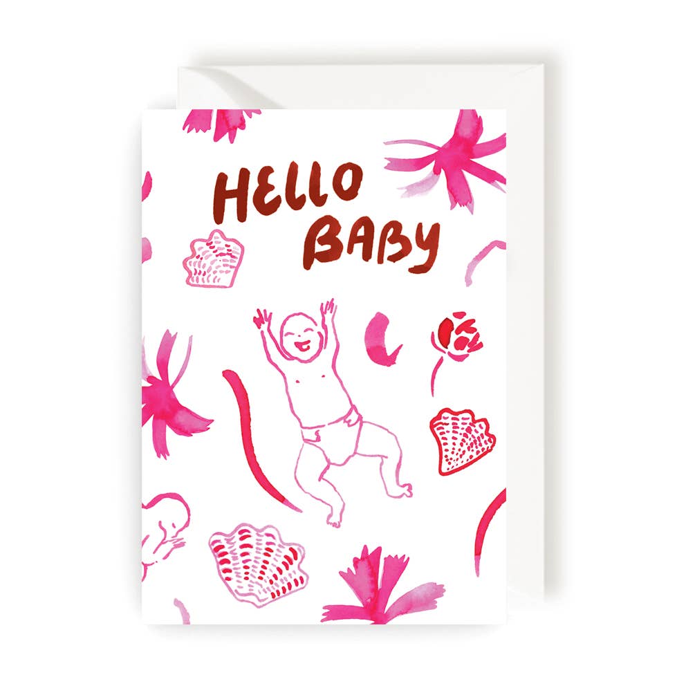 Nienke Slotboom - Babykaart - Blije Baby