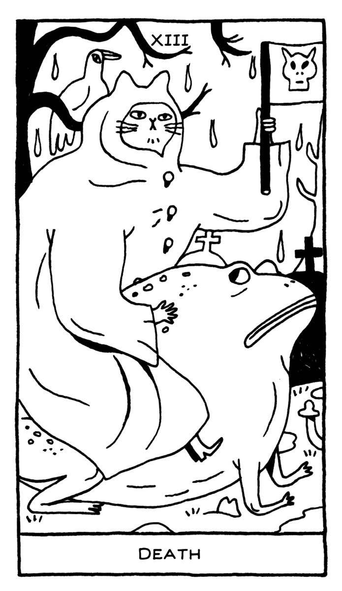 Microcosm Publishing & Distribution - Magische Katten Tarot Kleurboek