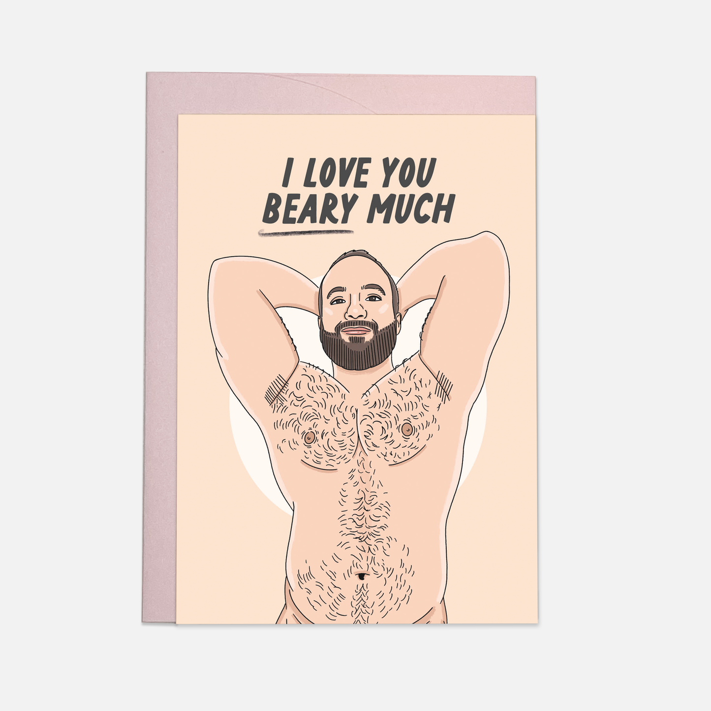 Kaart Blanche - Beary much - LGBTQ+ wenskaart: Single sided
