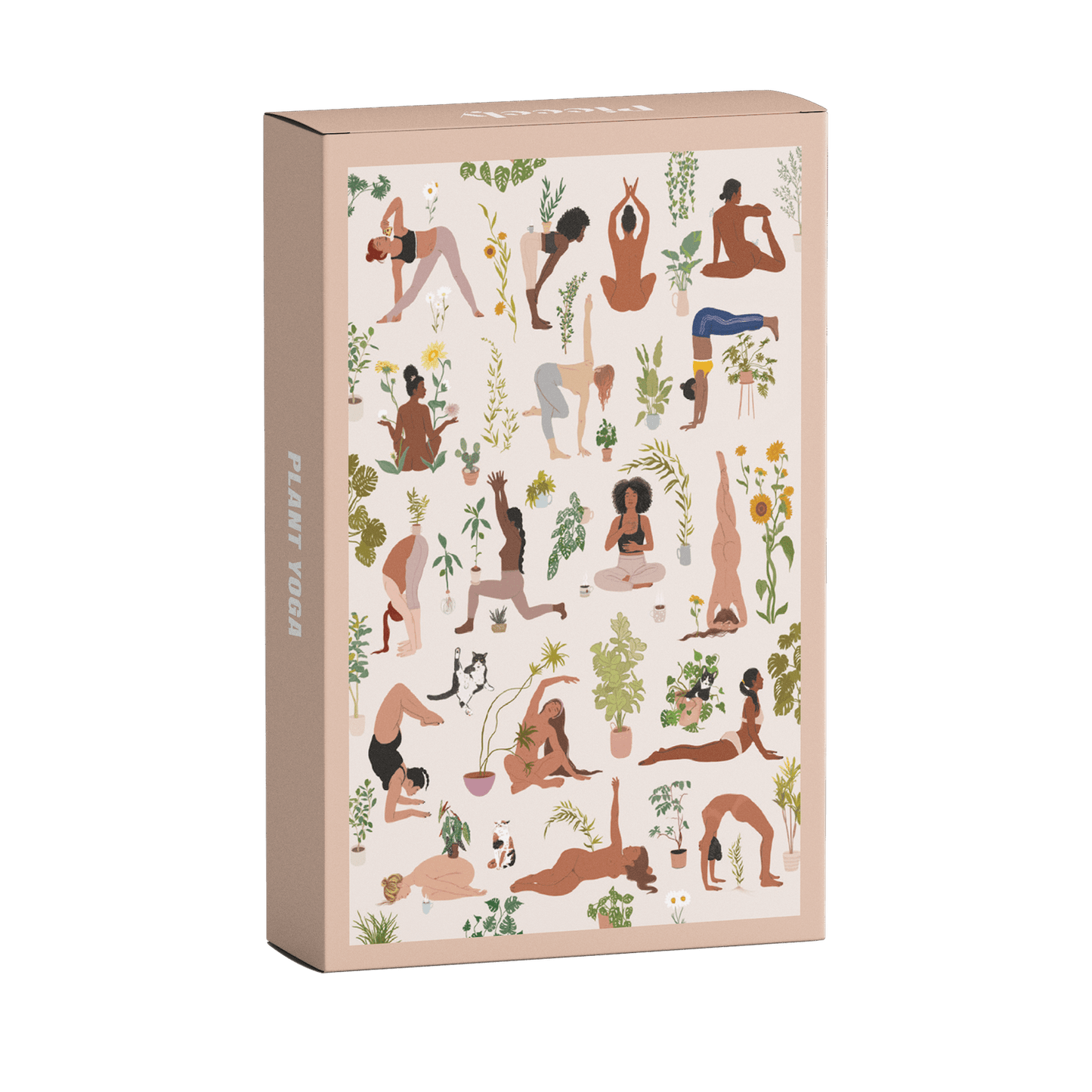 Piecely Puzzles - Mini-puzzel Plant Yoga, 99 stukjes