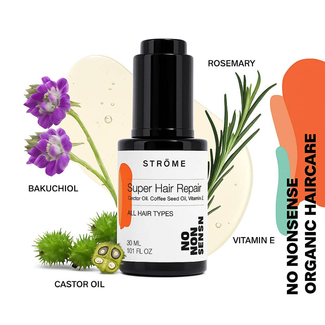 Ströme - SUPER HAIR REPAIR: Mushroom packaging