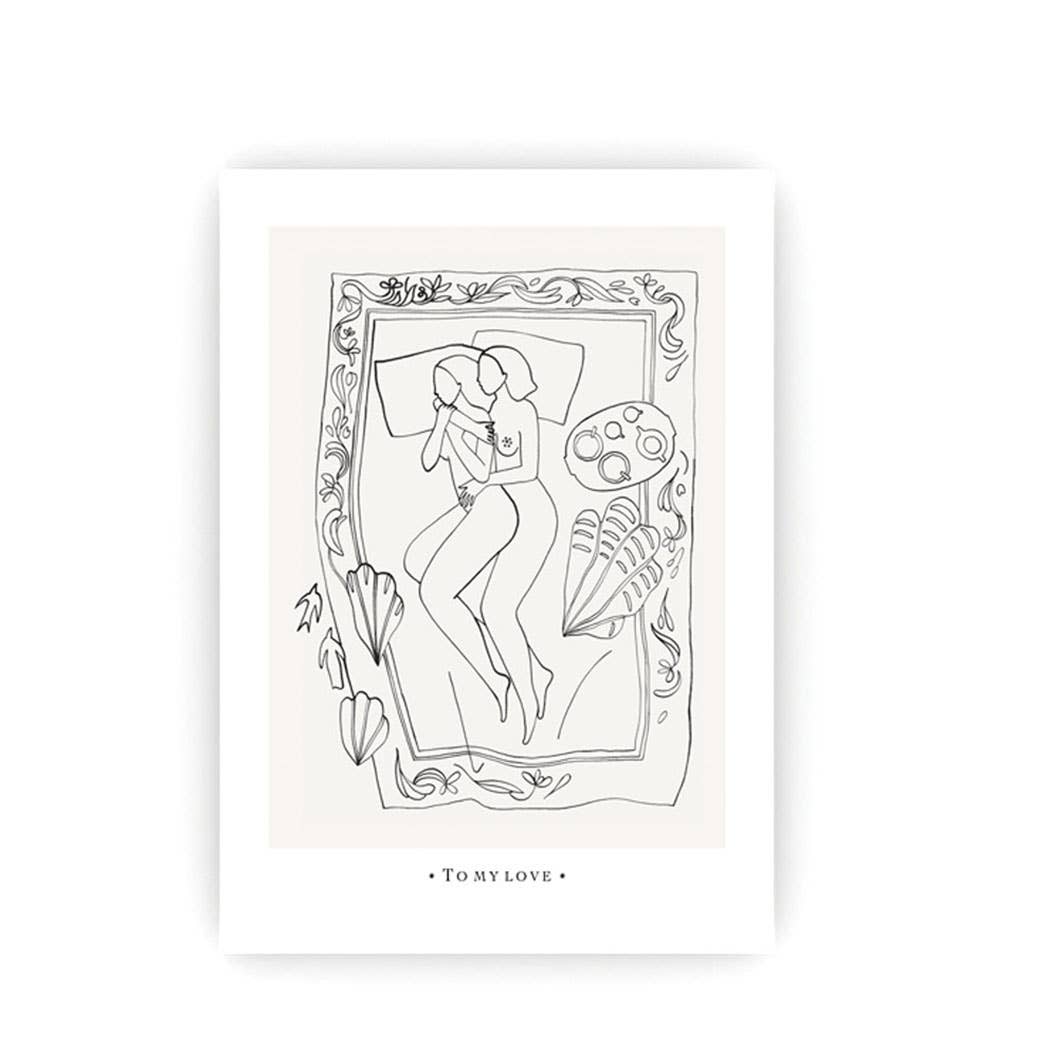 Nienke Slotboom - Queer kaart - Voor Mijn Liefde