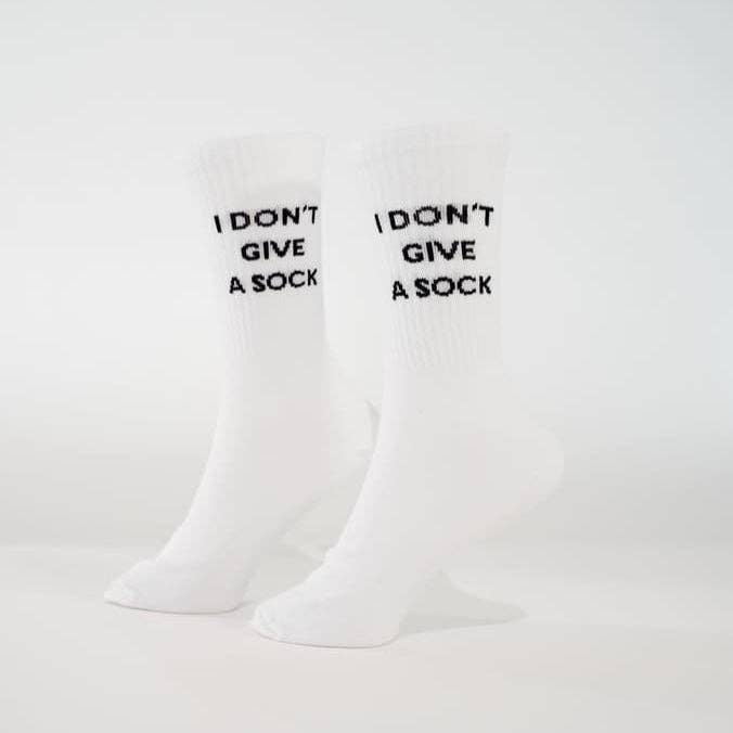 arrel - responsible apparel - I don't give a sock statement sokken: 39-42