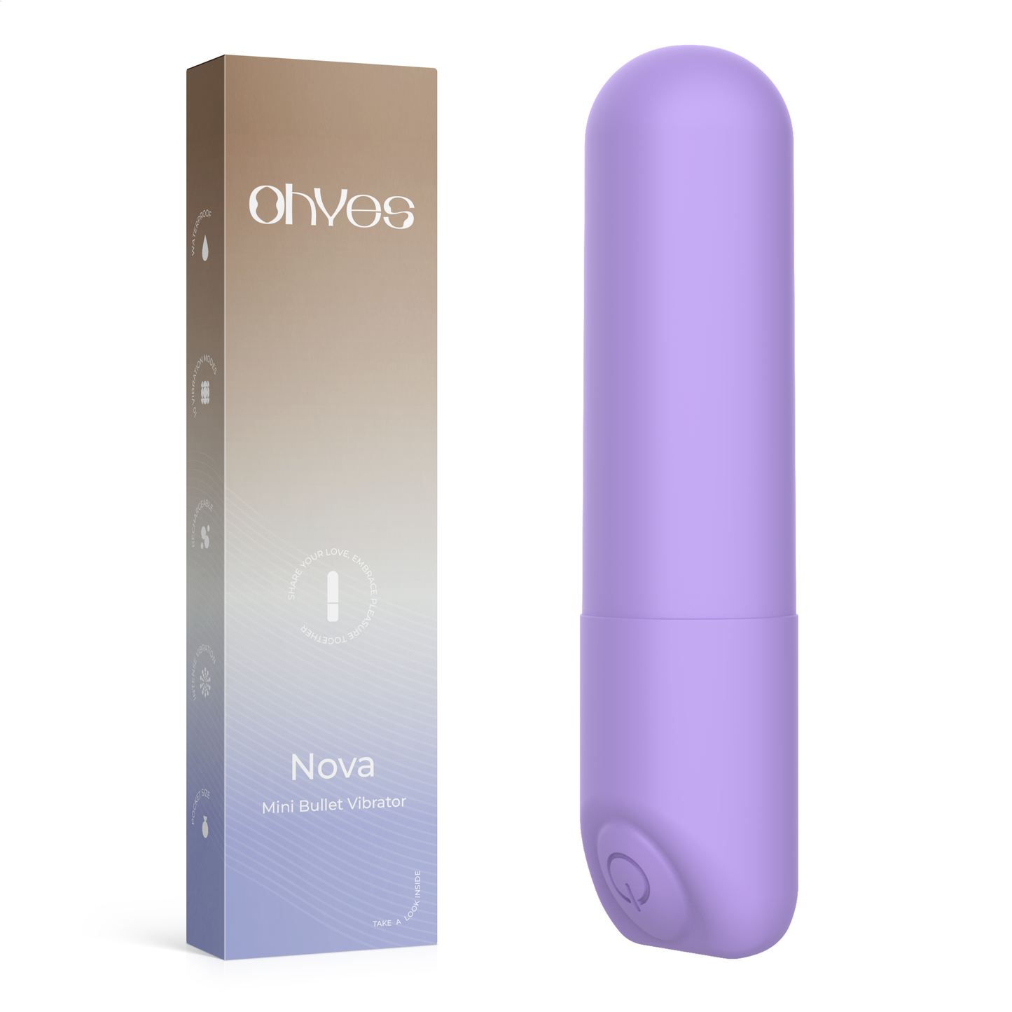 ohyes - OHYES mini bullet vibrator - lavendel