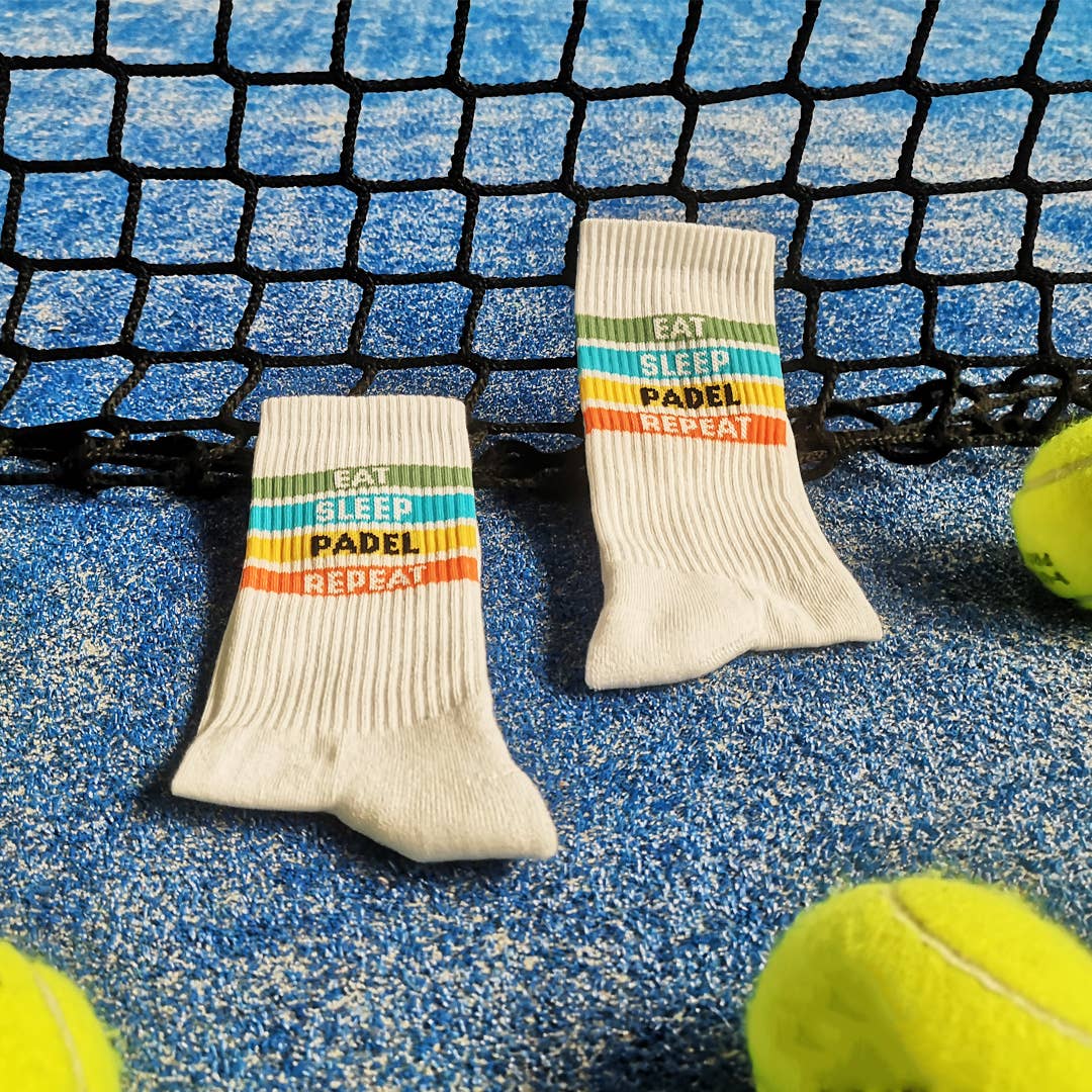 PEGADA SOCKS - Eet, slaap, padel, herhaal sokken