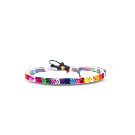 Made By Nami - Surferarmband - Regenboog