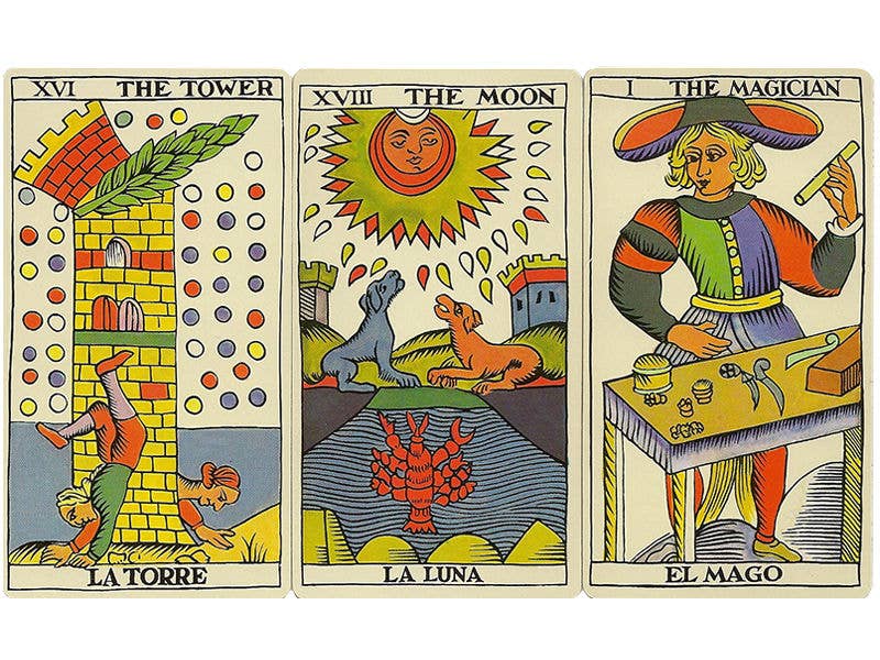 Cardshouse - Spaans Tarotdeck Fournier