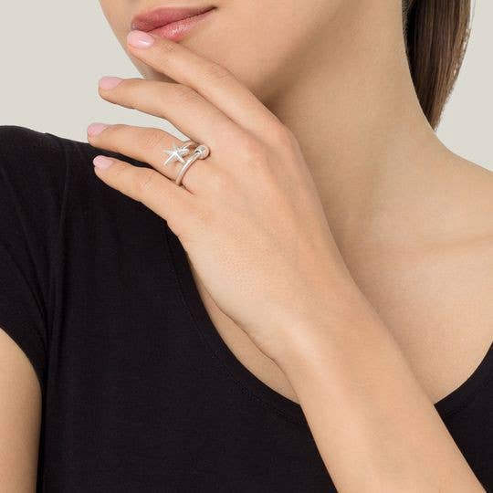 Gloria Mago - 925 sterling zilver zamak plated verstelbare lillo