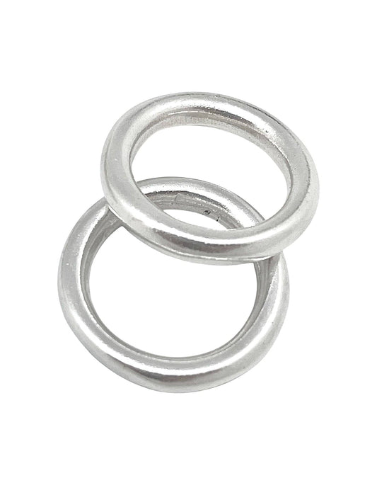Gloria Mago - Paar Alliantie zamak zilver 10µ