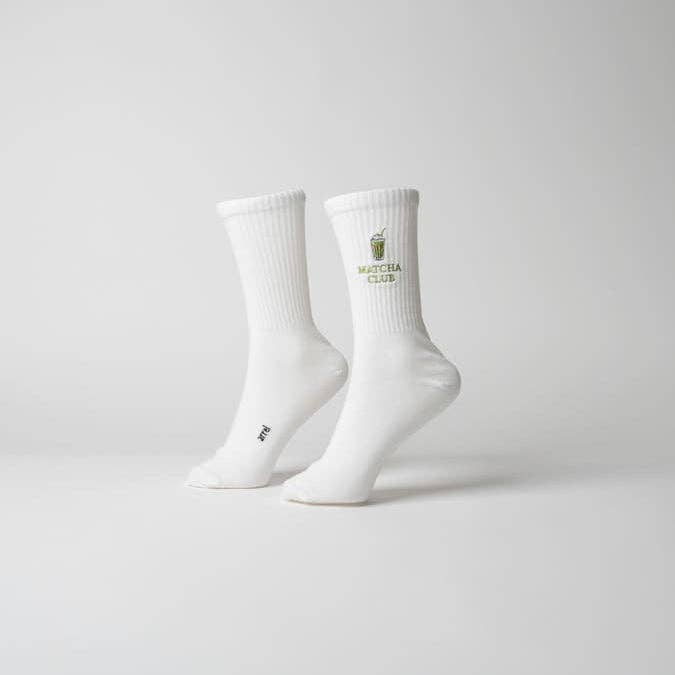 arrel - responsible apparel - Matcha Club statement sokken: 43-46