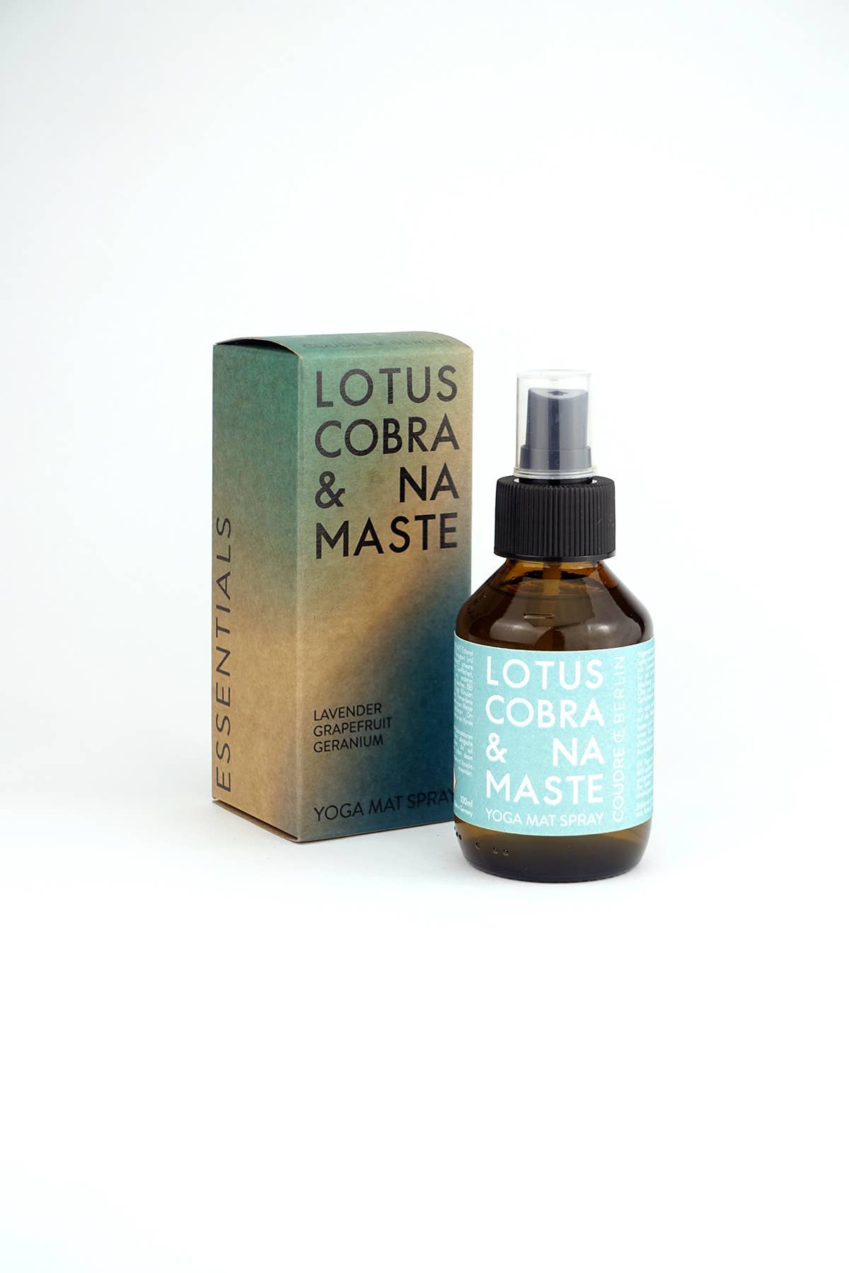 Coudre Berlin - Lotus Cobra & Namaste spray voor yogamat