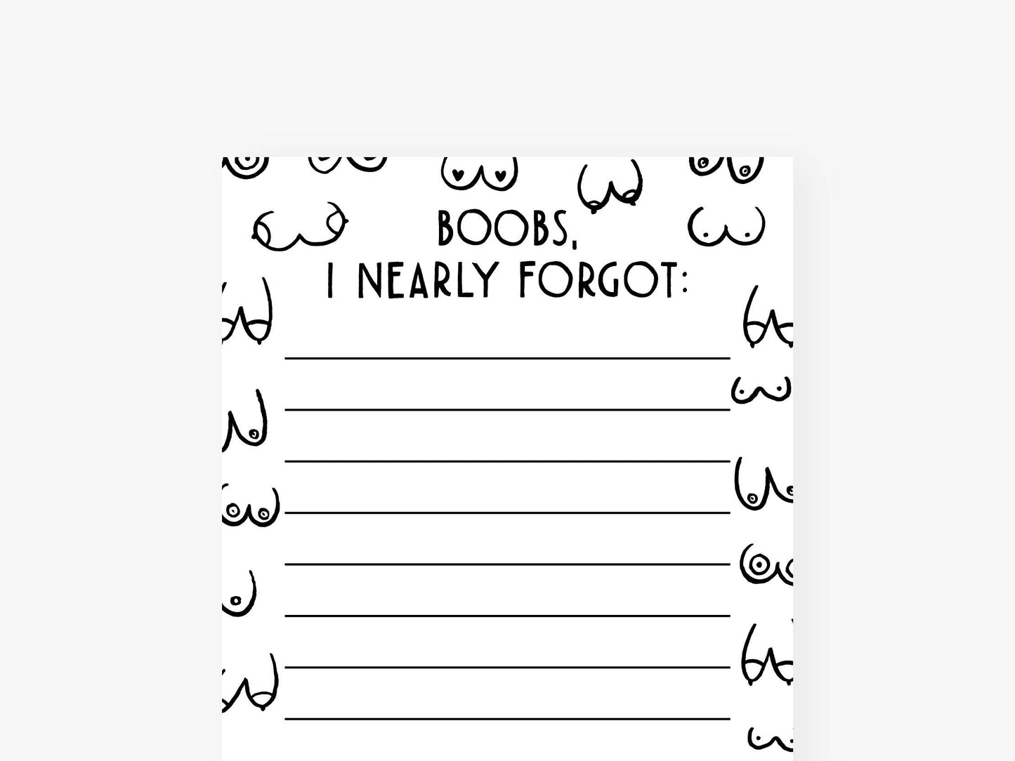 typealive - Notitieblok ‘slim’ / Nearly Forgot