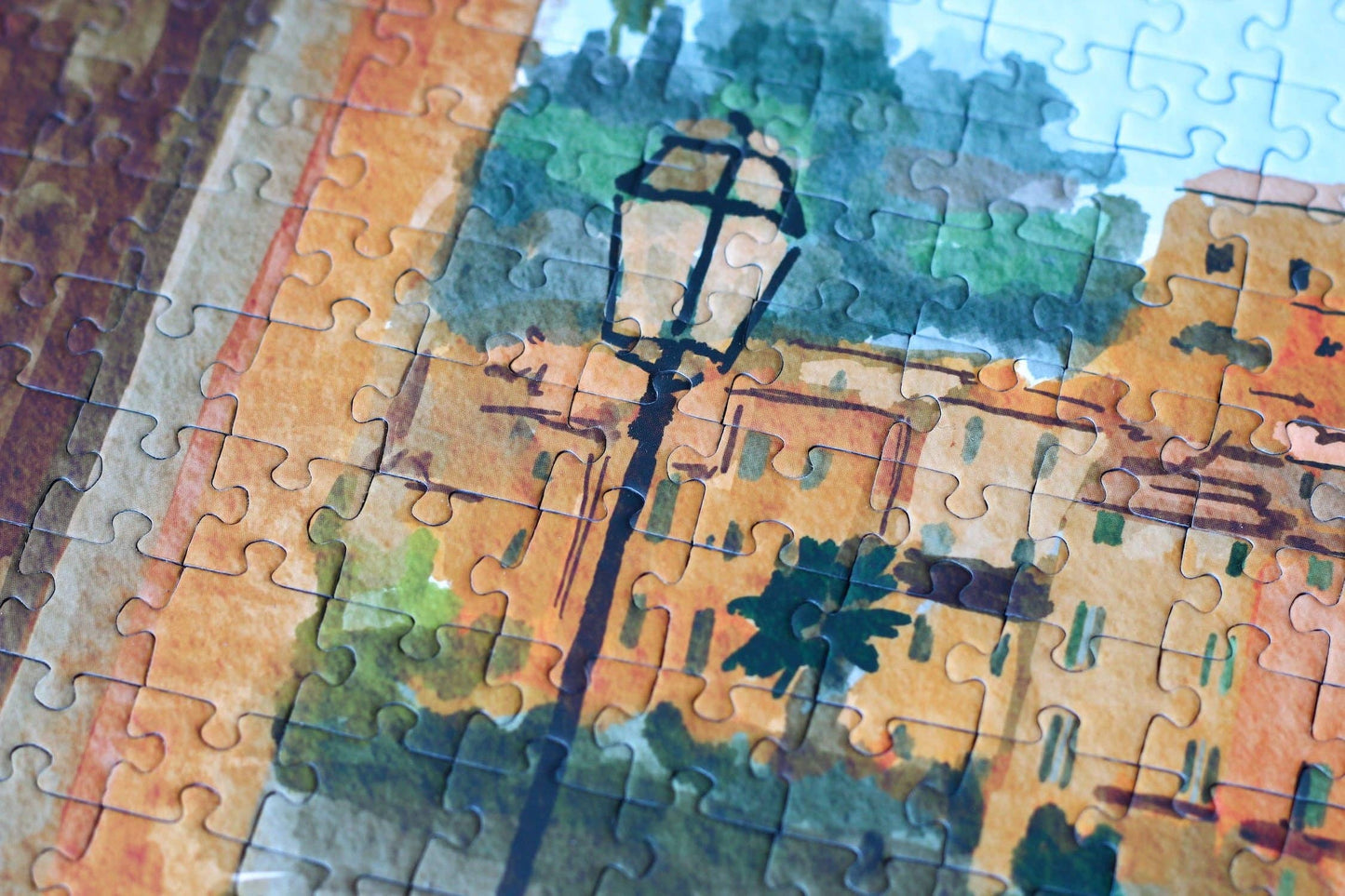 Piecely Puzzles - Puzzel Menton Frankrijk, 1000 stukjes