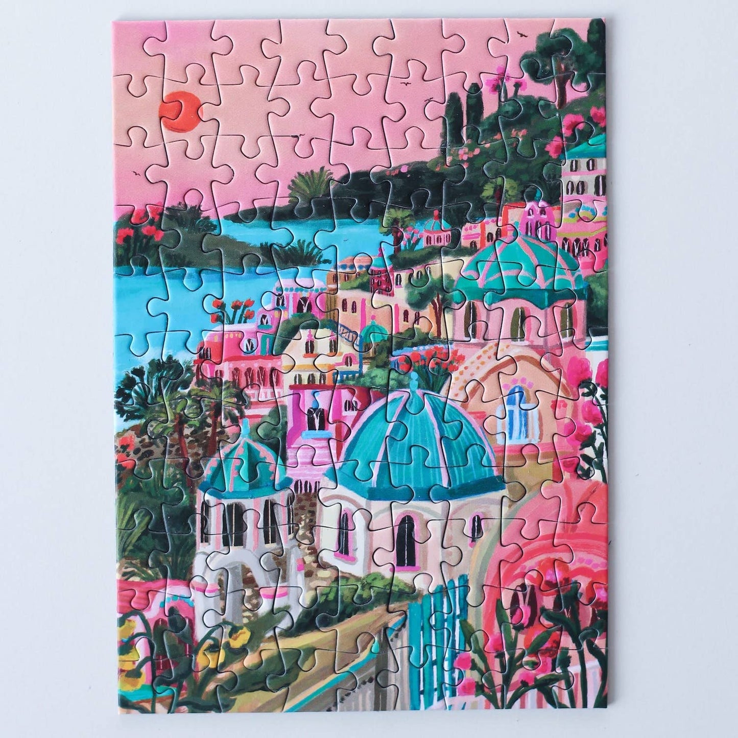 Piecely Puzzles - Santorini Sun mini-puzzel, 99 stukjes