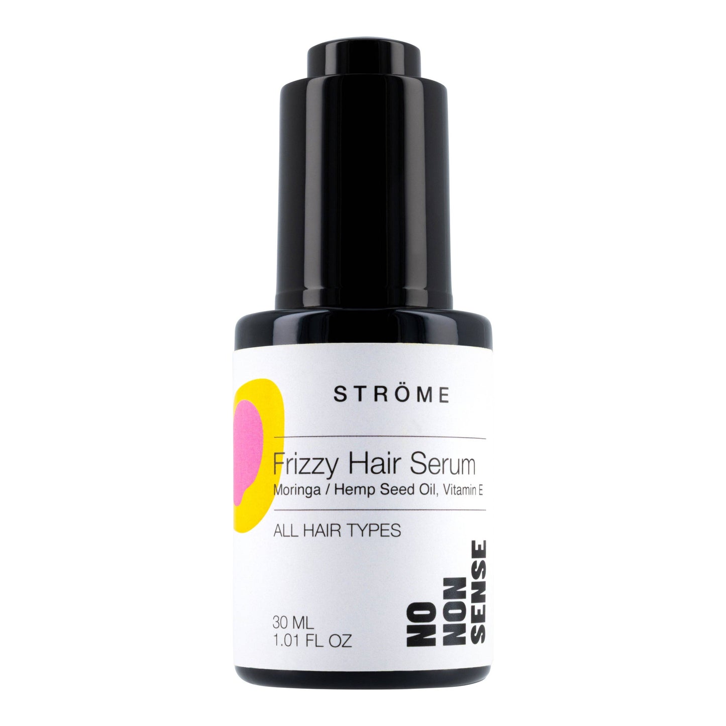 Ströme - FRIZZY HAIR SERUM: Mushroom Packaging