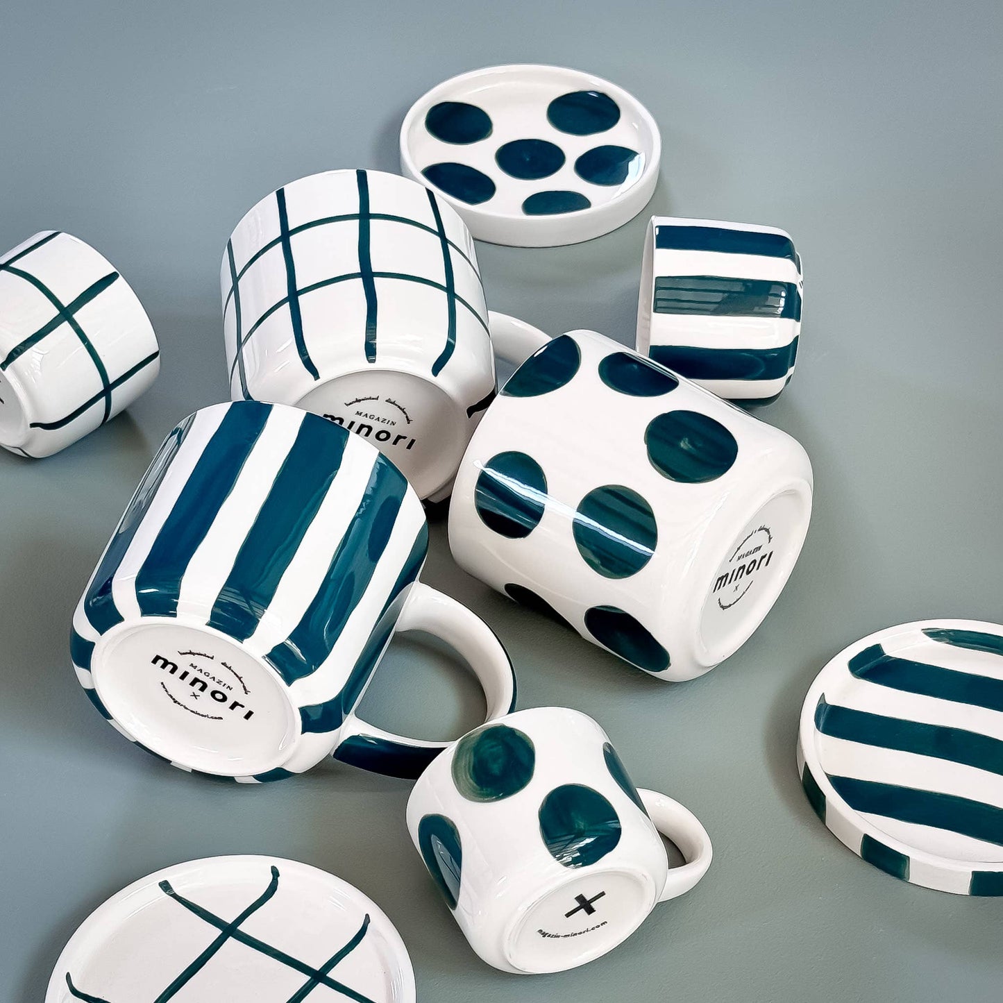 Magazin Minori - Schaal Dots - zacht groen