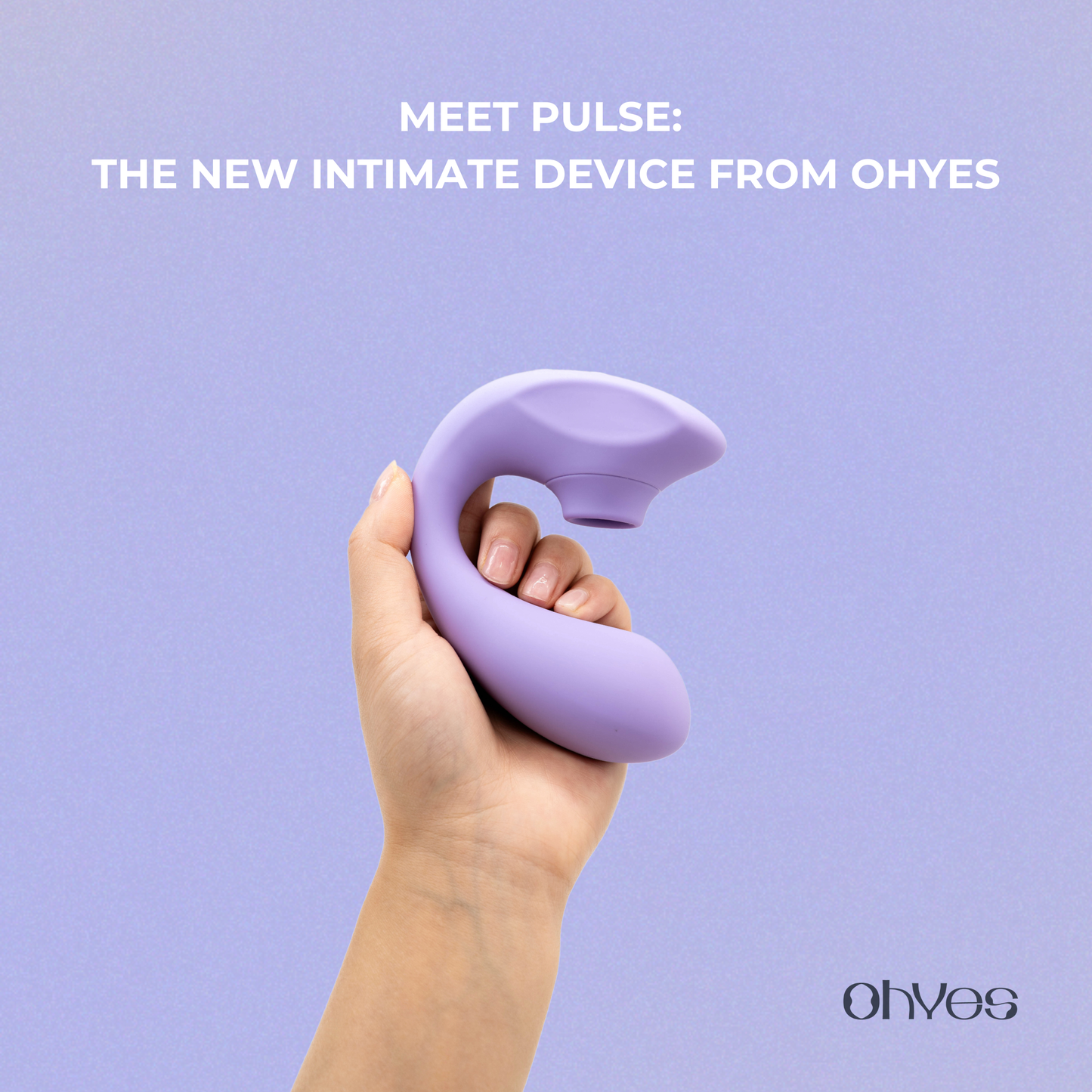 ohyes - OHYES Pulse dubbele vibrator met luchtdruk en G-spot stimulatie: Paars
