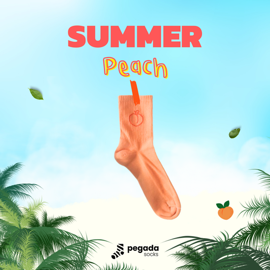 PEGADA SOCKS - PEACH sokken