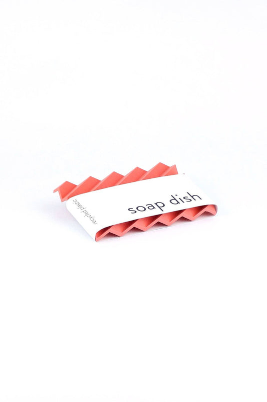 Coudre Berlin - Zeepbakje van gerecycled PET coral red cascade