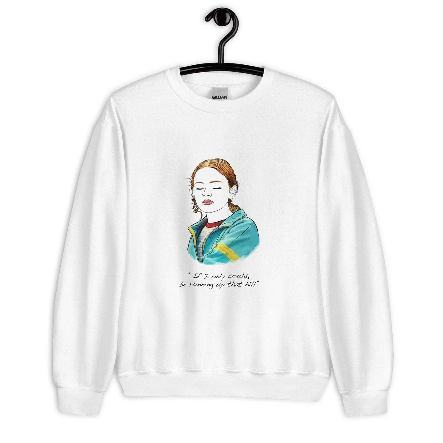 El loco del Pelo Rizo - Max; Stranger Things sweatshirt: Sport grijs / L