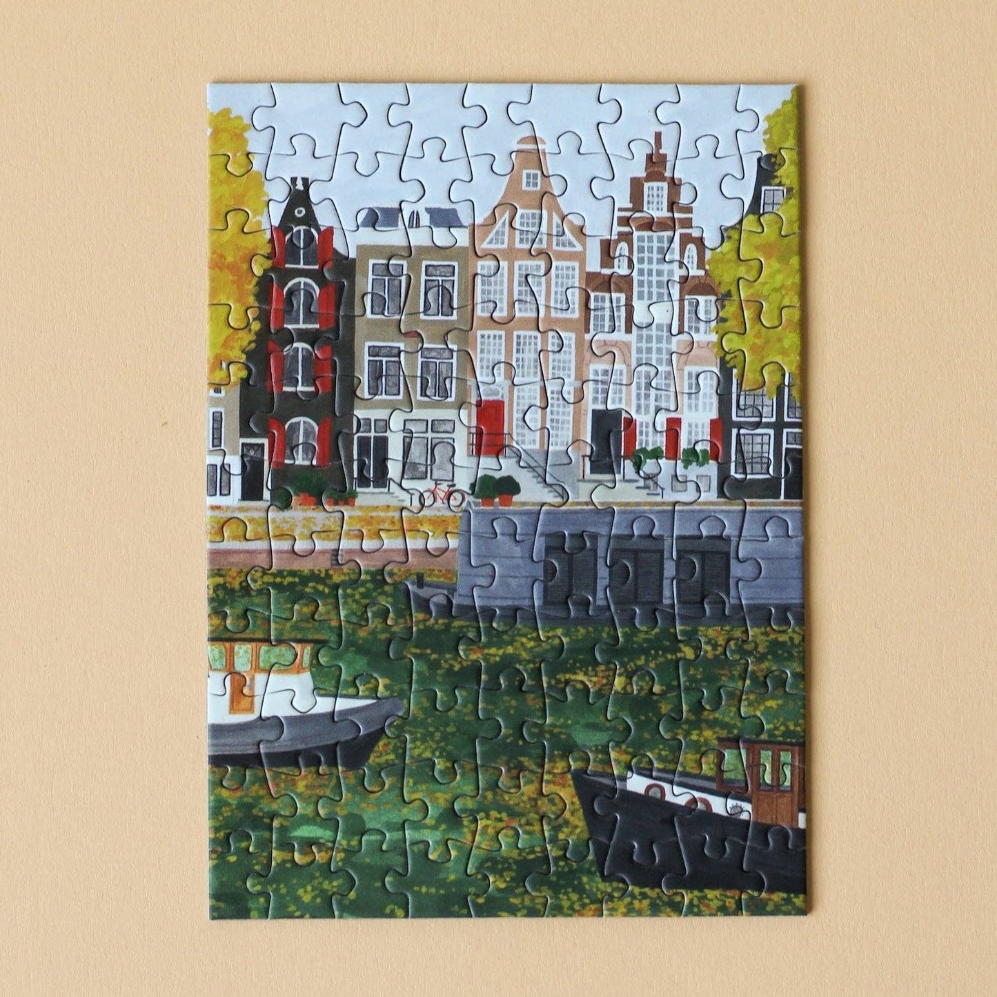 Piecely Puzzles - Amsterdam mini puzzel, 99 stukjes