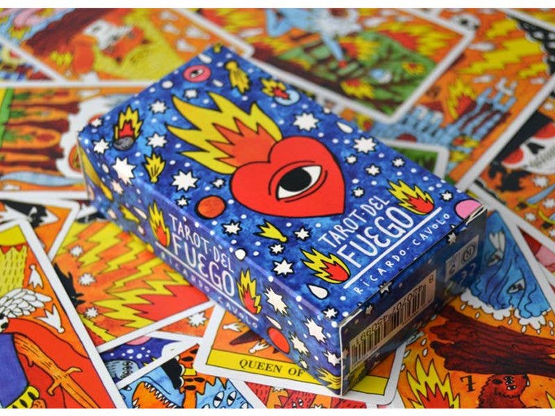 Cardshouse - Tarot del Fuego-kaartspel van Fournier