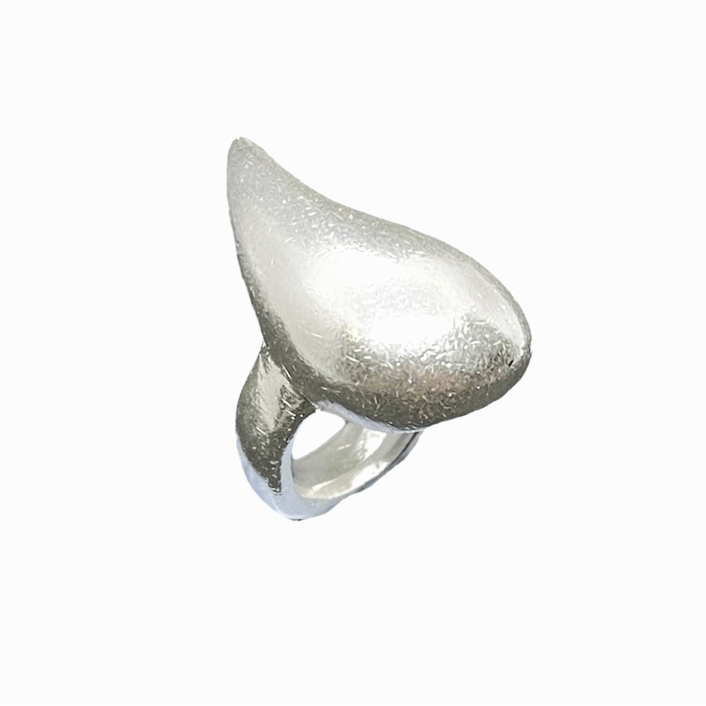 Gloria Mago - Gota verzilverde ring