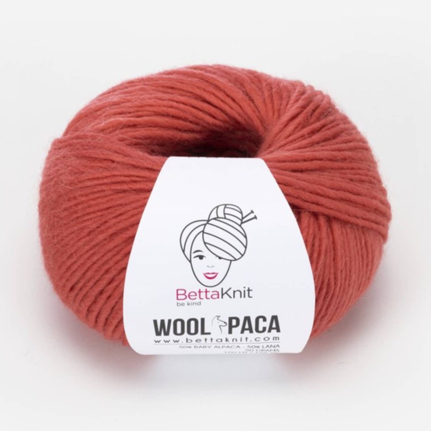BettaKnit - Woolpaca, alpacawol: Passie Rood