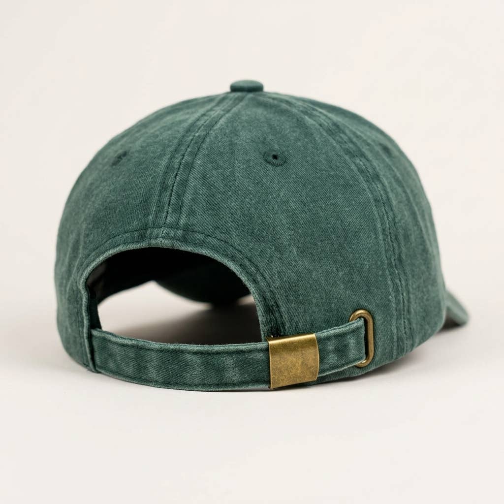 Grasshopper - Berlin Calling groene geborduurde pet: Blauw