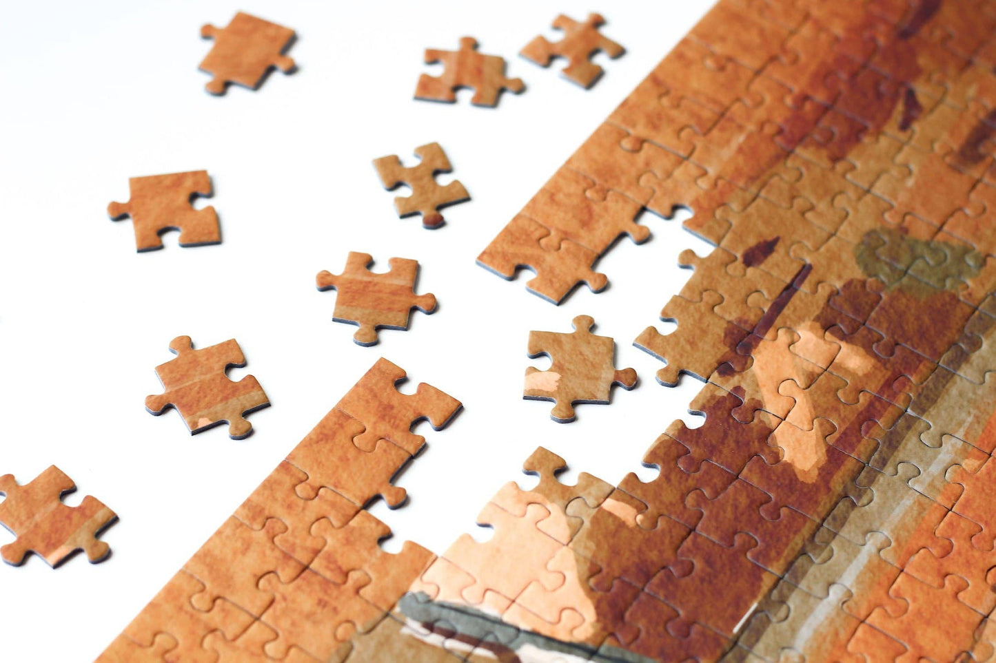 Piecely Puzzles - Puzzel Menton Frankrijk, 1000 stukjes