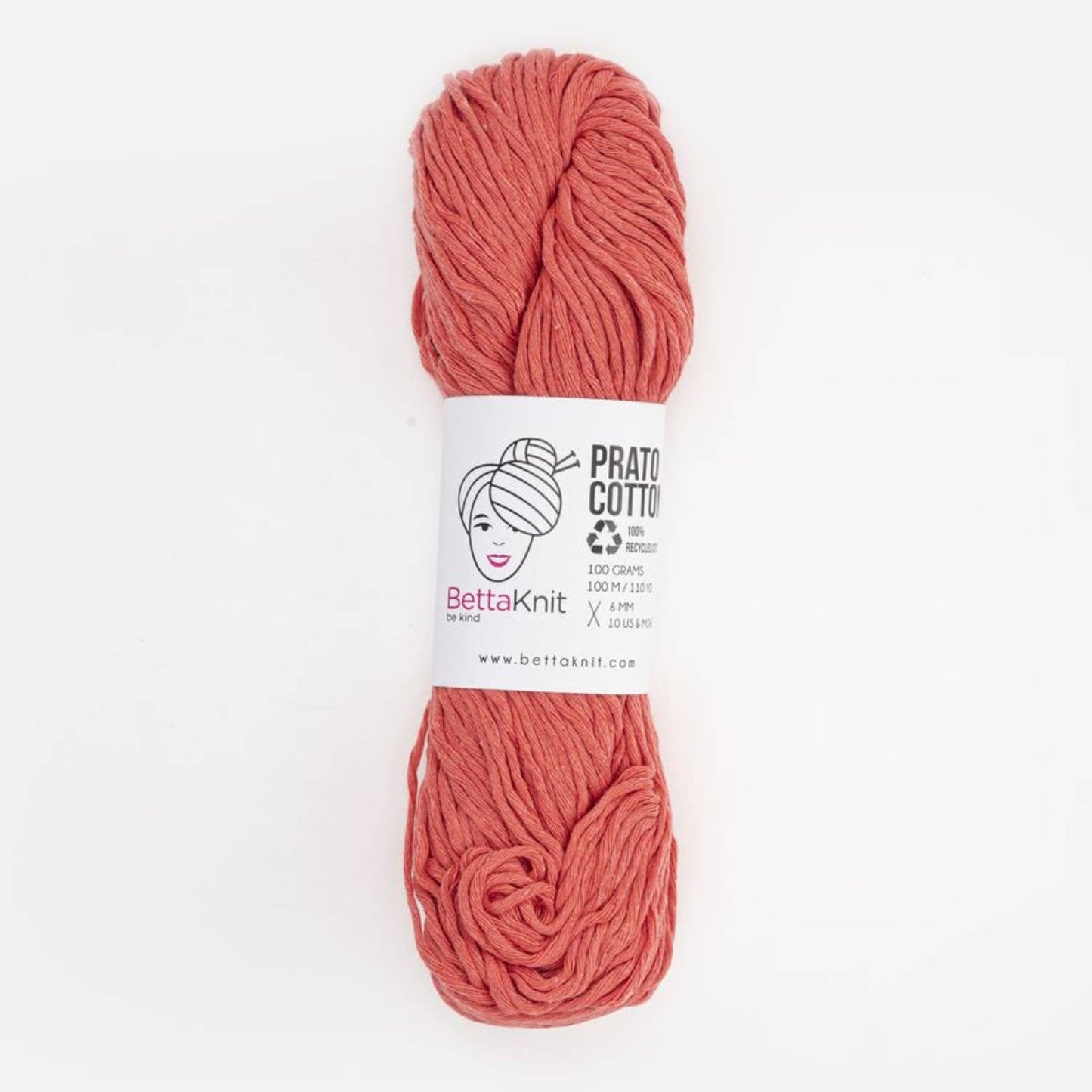 BettaKnit - Prato Cotton, katoengaren verkregen uit gerecycled afval: Blauw