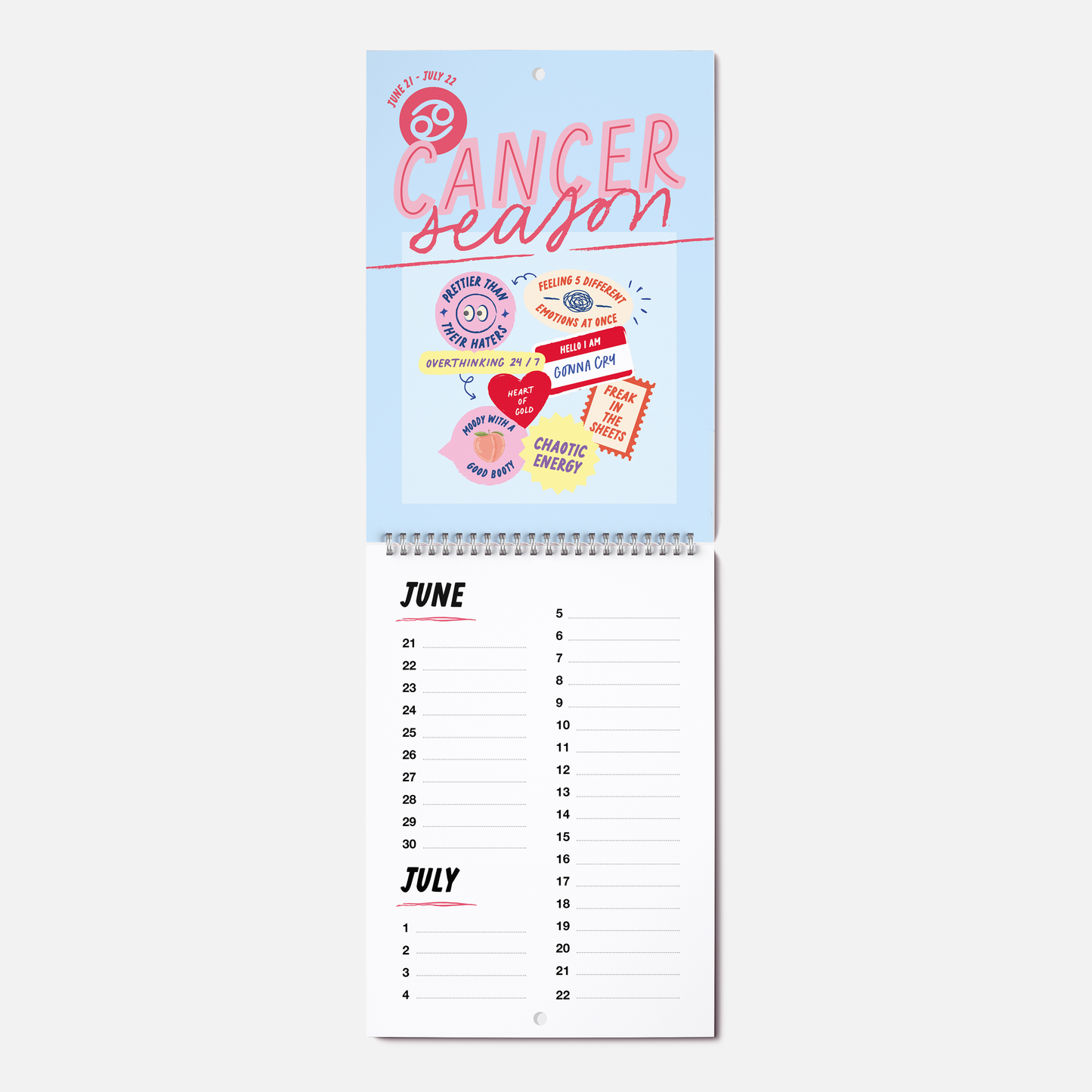 Kaart Blanche - Zodiac Calender