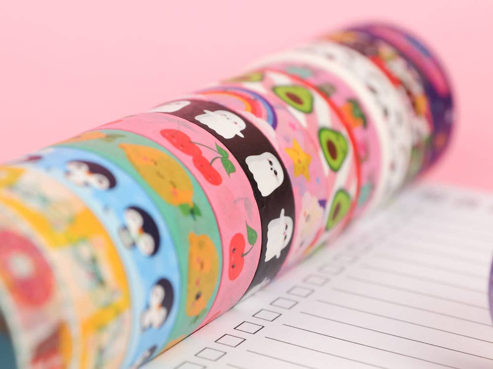 Studio Inktvis B.V. - Washi tape met kersenmotief