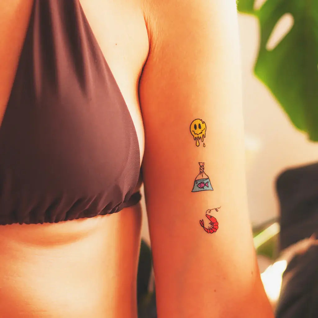 Tattoonie - GEKLEURDE MINI-tatoeage