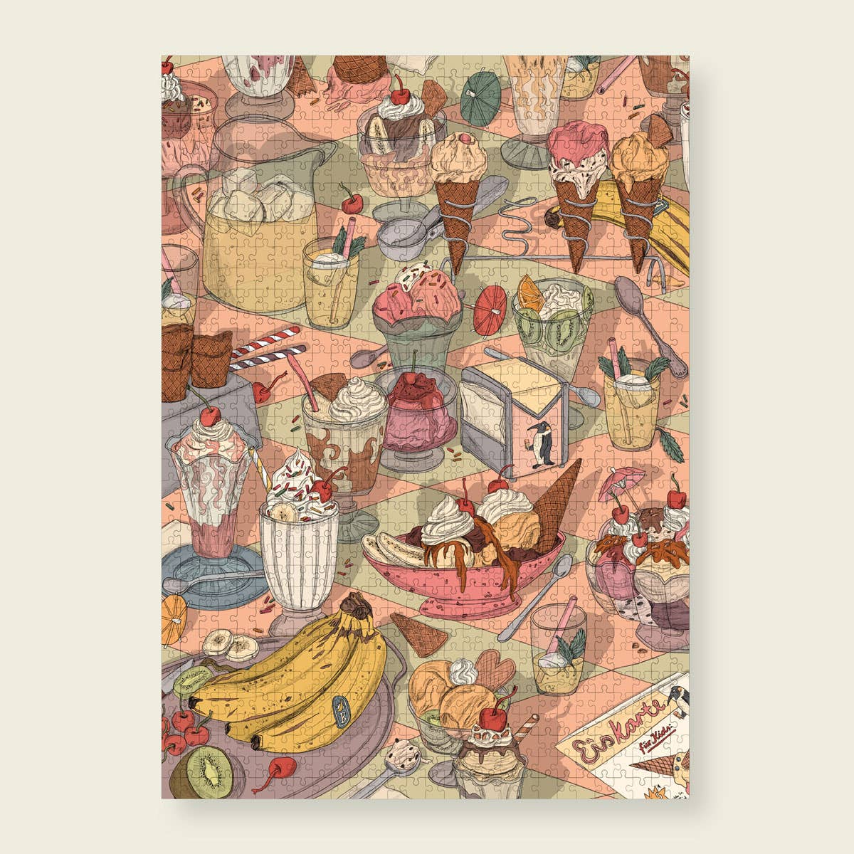 Wonderpieces - "Gelato Galore" puzzel | Jolanda Olivia Zürcher